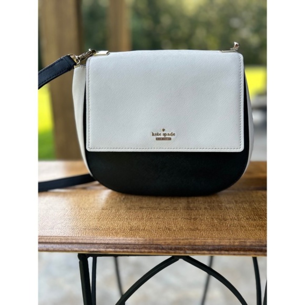 Kate Spade New York Cameron St. Byrdie Saffiano Leather Crossbody Designer Bag